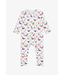 Hust and Claire Pyjama Mulle aus Bambusviskose mit Reissverschluss - Schmetterlinge - ivory