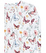 Hust and Claire Pyjama Mulle aus Bambusviskose mit Reissverschluss - Schmetterlinge - ivory