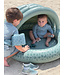 SWIM ESSENTIALS Kinder Pool Leopard - Ø 100 cm Lila mit Sonnendach
