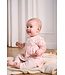 Fixoni Bodykleid kurzarm aus Bambusviskose - Blumen - soft pink