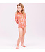 SWIM ESSENTIALS Badekleid Lobster langarm UPF50+ - rot