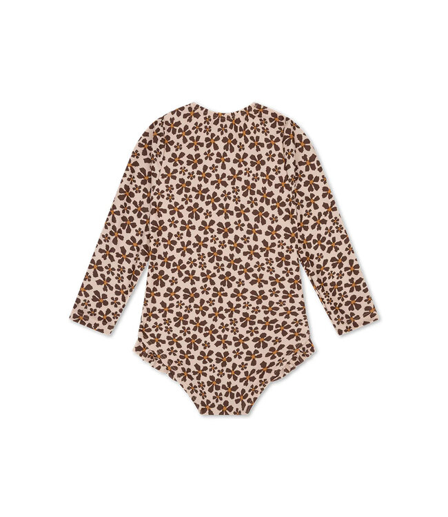 SWIM ESSENTIALS Badekleid Wildblumen langarm UPF50+