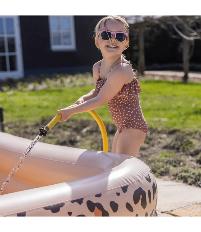 SWIM ESSENTIALS XL family Swimming Pool Leopard beige