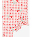 Hust and Claire UV 50+ Badekleid Madiken kariert mit Erdbeeren