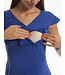 Pomkin Paris Stillkleid - Umstandskleid - Nevena bodenlang blau