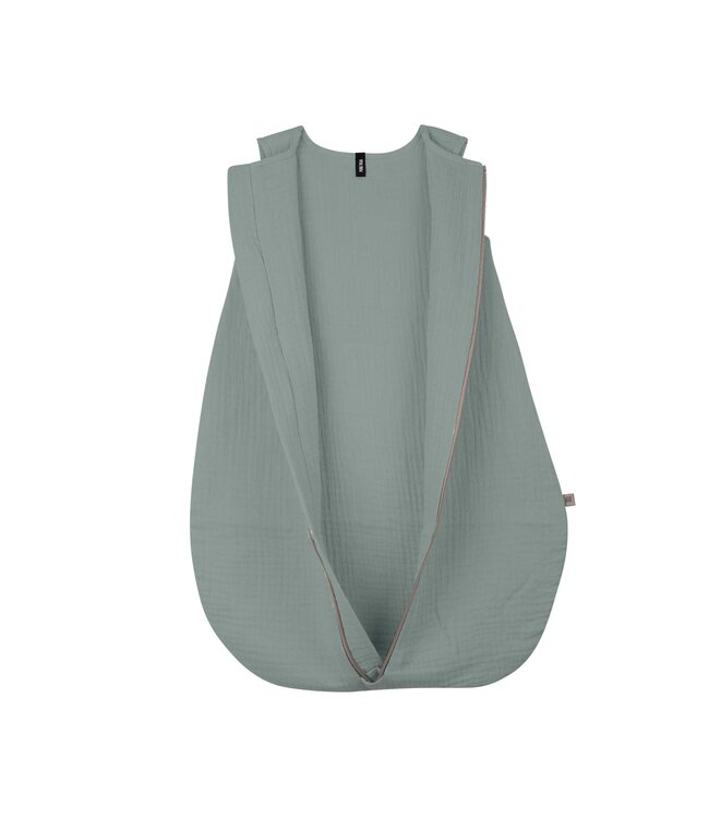Pure Pure (Pure Pure by Bauer) Schlafsack aus Bio Musselin mit Reissverschluss - pastellgrün