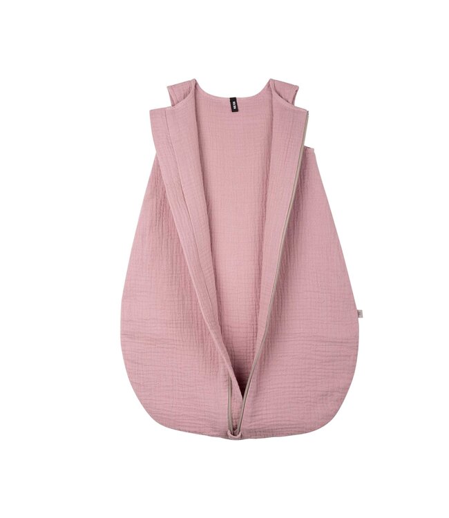 Pure Pure (Pure Pure by Bauer) Schlafsack aus Bio Musselin mit Reissverschluss - mauve