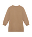 Daily7 Langarm Sweatkleid aus Biobaumwolle - affogat