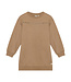 Daily7 Langarm Sweatkleid aus Biobaumwolle - affogat