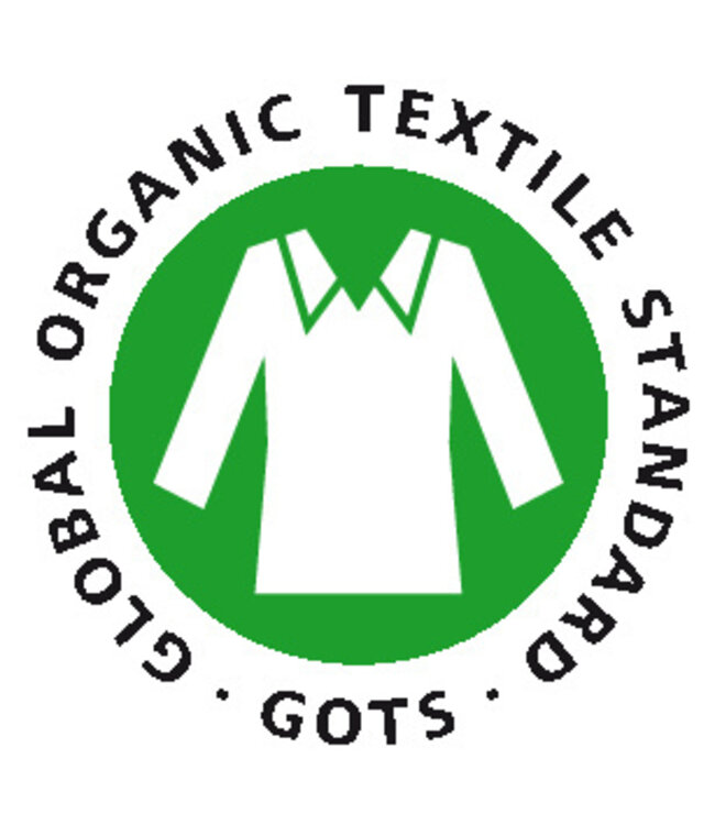 Daily7 Langarm Sweatkleid aus Biobaumwolle - affogat