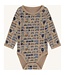 Hust and Claire Baloo Body langarm Fahrzeuge - Wolle/Bambusviskose - biscuit