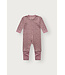 Hust and Claire Pyjama mit Reissverschluss Blumen - Wolle/Bambusviskose - heather