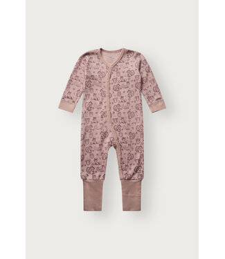 Hust and Claire Moodi Pyjama Merino Waldtiere dusty rose