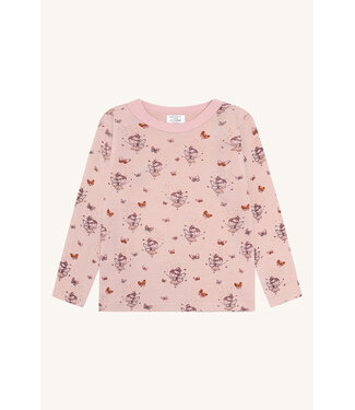 Hust and Claire Abba Shirt langarm Wolle/Bambusviskose - Feen - dusty rose