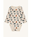 Hust and Claire Baloo Body langarm Faultiere Wolle Bambus French Oak