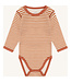 Hust and Claire Baloo Body langarm - Wolle/Bambusviskose - orange natur