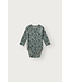 Hust and Claire Wickelbody Waldtiere langarm - Merinowolle - slate green