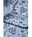 Hust and Claire Wickelbody Waldtiere langarm - Merinowolle -  hellblau