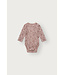 Hust and Claire Wickelbody Waldtiere langarm - Merinowolle -  dusty rose