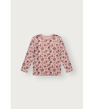 Hust and Claire Awo Shirt langarm Merinowolle -Schmetterling - dusty rose