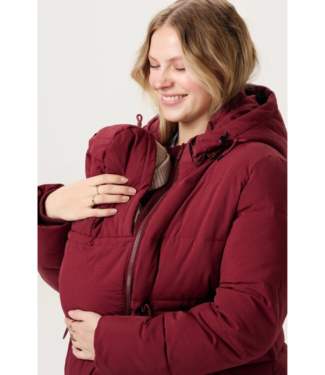 Noppies 3-in-1 Umstands- & Babytragejacke – Jacket 3-way LS - zinfandel