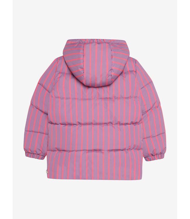 Daily7 Winterjacke - Steppjacke gestreift - valerian