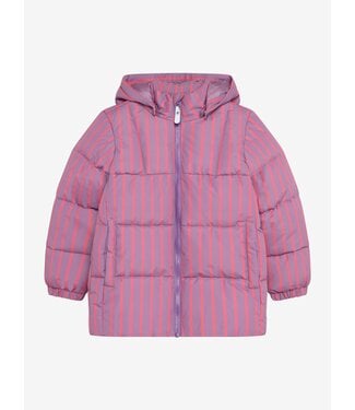 Daily7 Winterjacke - Steppjacke gestreift - valerian
