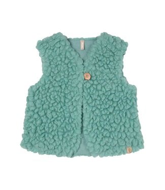 Pure Pure (Pure Pure by Bauer) Plüsch Weste/Gilet aus Wolle – jade