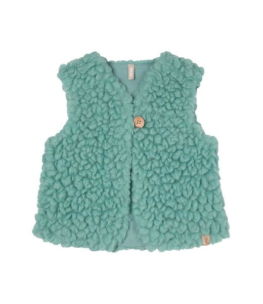 Pure Pure (Pure Pure by Bauer) Plüsch Weste/Gilet aus Wolle – jade