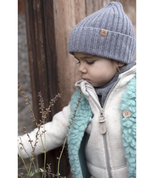 Pure Pure (Pure Pure by Bauer) Plüsch Weste/Gilet aus Wolle – jade