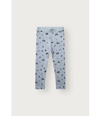 Hust and Claire Liro Solid Leggings - Merinowolle - Camping hellblau