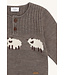 Hust and Claire Pil Pullover - Merinowolle - Schafe deer melange
