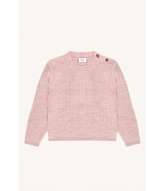 Hust and Claire Pil Pullover - Merino - gerippt heather