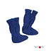 Manymonths Stiefel Baby - Tragestiefel - Woolies Adjustable Winter Booties MaMTec- Merino - classic blue