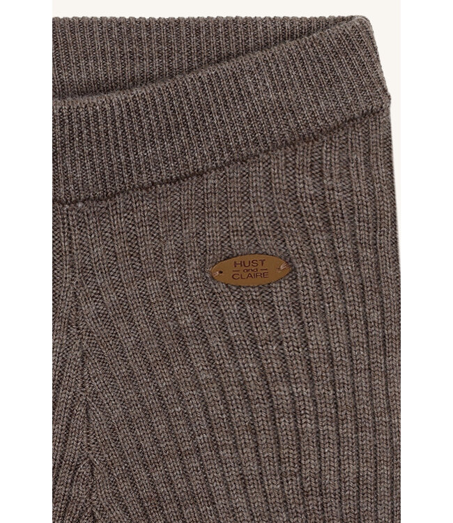 Hust and Claire Lui Strickleggings - Merinowolle - deer melange