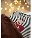 Hust and Claire Body langarm Billy Deer - Baumwolle - more navy