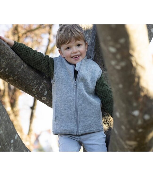 Disana disana Walk-Weste - Wollwalk - Gilet - cassis