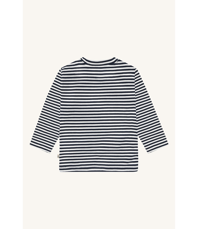 Hust and Claire Anton Langarmshirt Deer - Baumwolle - more navy