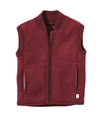 Disana disana Walk-Weste - Wollwalk - Gilet - cassis