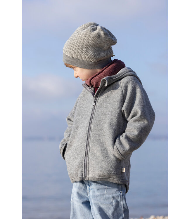 Disana Wollwalk Jacke Zipp - mit Reissverschluss - oliv