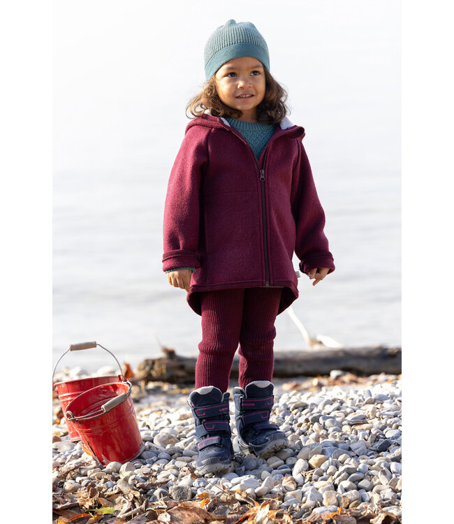 Disana Wollwalk Jacke Zipp - mit Reissverschluss - softpink