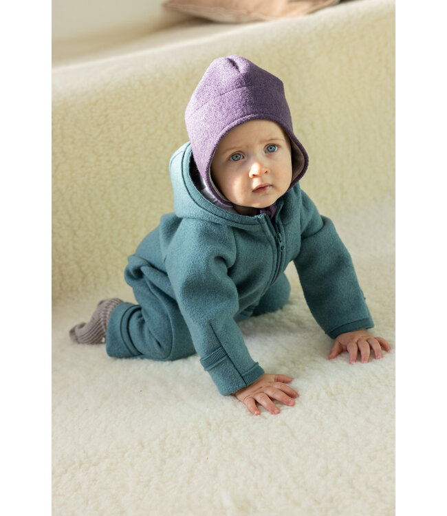 Disana Disana Wollwalk Overall Zipp - Eukalyptus