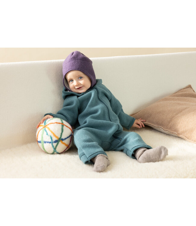 Disana Disana Wollwalk Overall Zipp - Eukalyptus