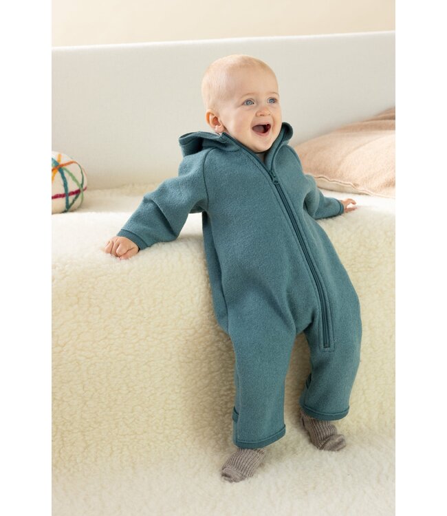 Disana Disana Wollwalk Overall Zipp - Cassis