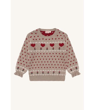 Hust and Claire Pippa Strickpullover - Biobaumwolle - xmas