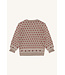 Hust and Claire Pippa Strickpullover Xmas- Biobaumwolle - biscuit