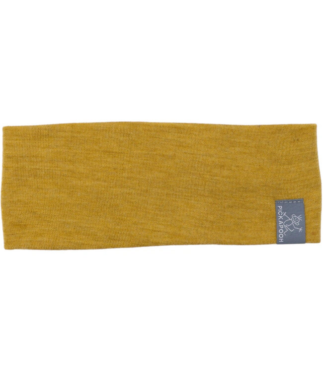 Pick a Pooh Stirnband Wolle/Seide dijon