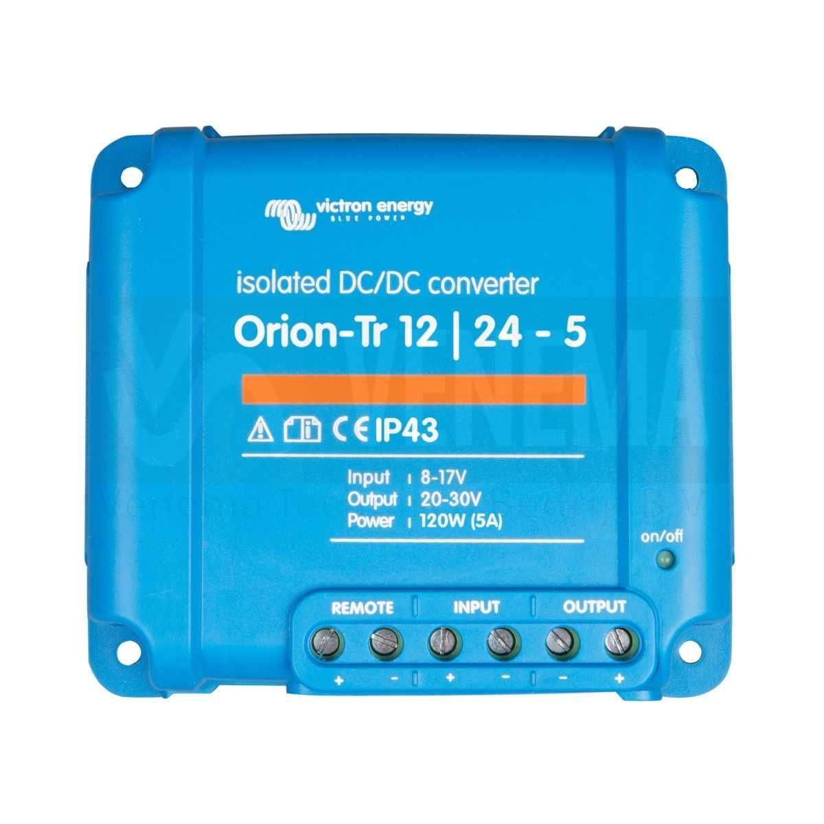 Victron Energy Victron Orion-Tr 12/24-5A 120W omvormer geïsoleerd