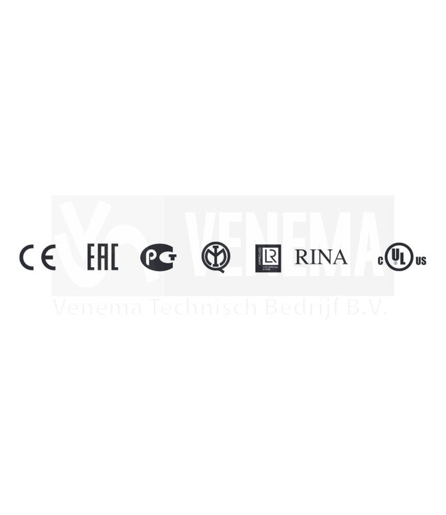 25A Magneetschakelaar AgNi - 2 maak- + 2 verbreekcontacten