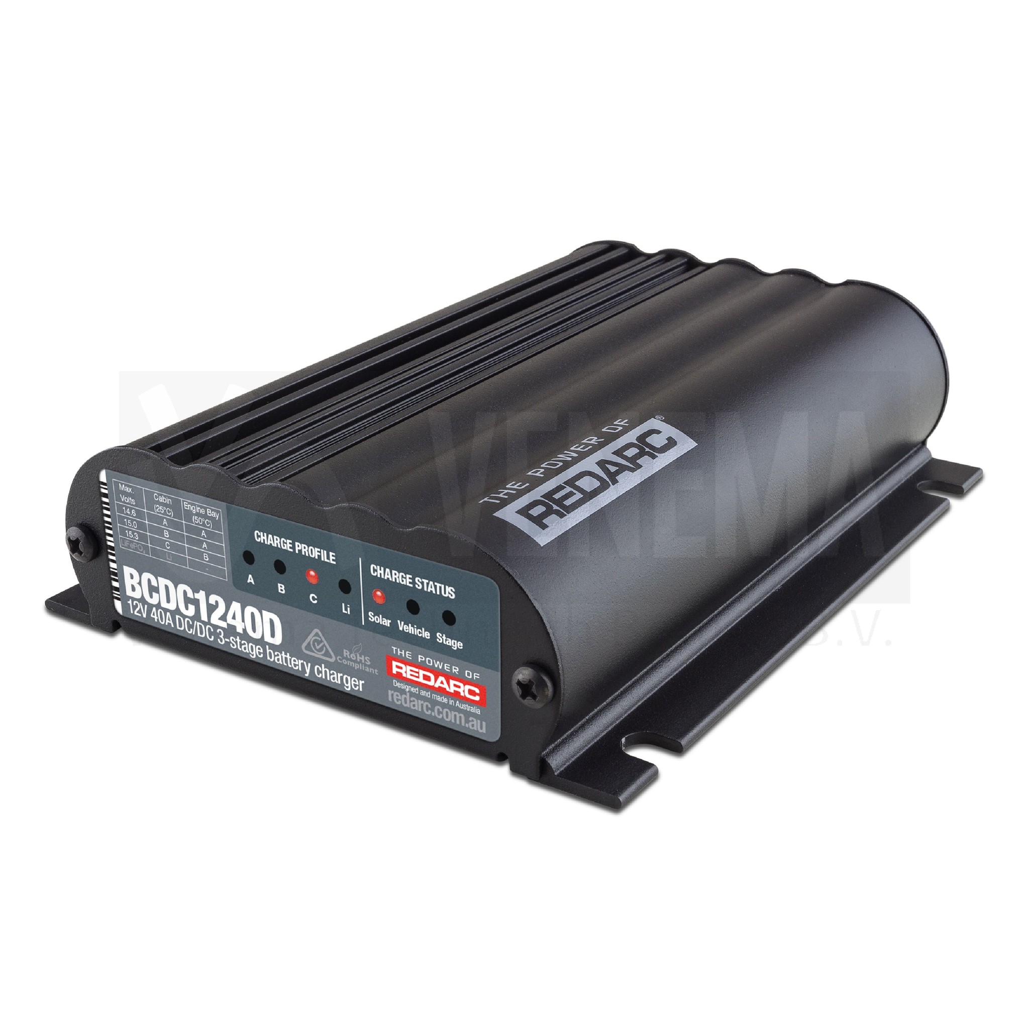 REDARC Redarc voertuiglader 12 Volt 40 Ampère Dual